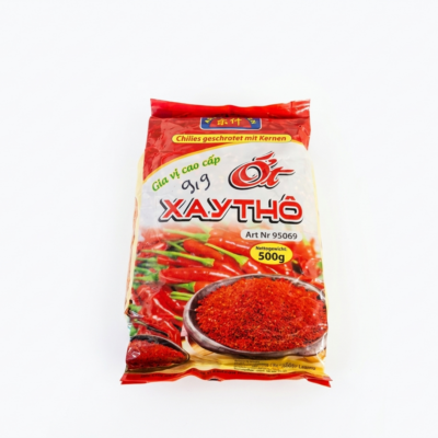 OT XAY THO 500g - Ớt xay thô, hãng Minh Bảo