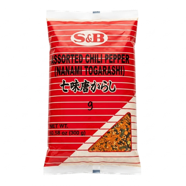 ASSORT-CHILI PEPPER - Japanische Sieben-Gewürze-Chili (Assorted Chili Pepper), Marke S&B