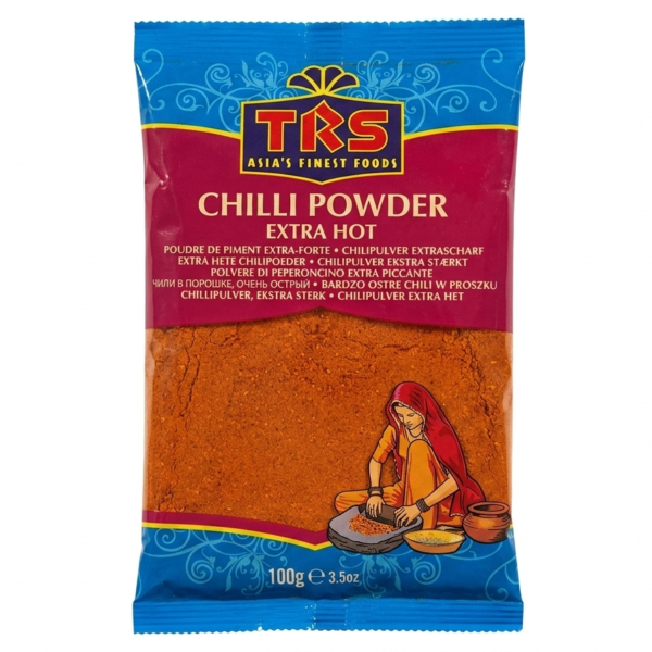 TRS CHILI POWDER EH 100g - Extra scharfes Chilipulver (Chilli Powder Extra Hot), Marke TRS