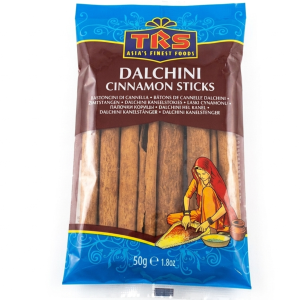 TRS DALCHILI 50g - Zimtstangen (Dalchini/Cinnamon Sticks), Marke TRS