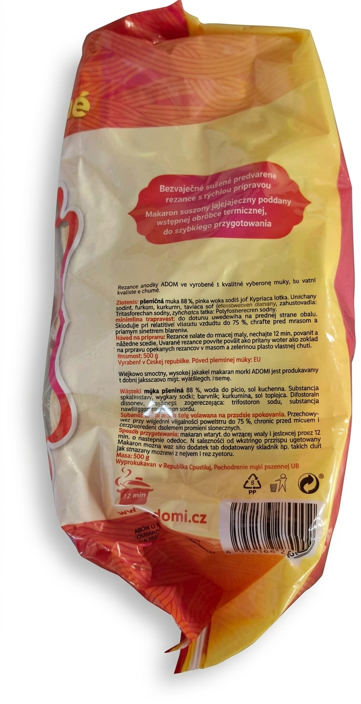 Mì NUDLE ADOMI - Mì ăn liền Adomi 500g - Ảnh 3