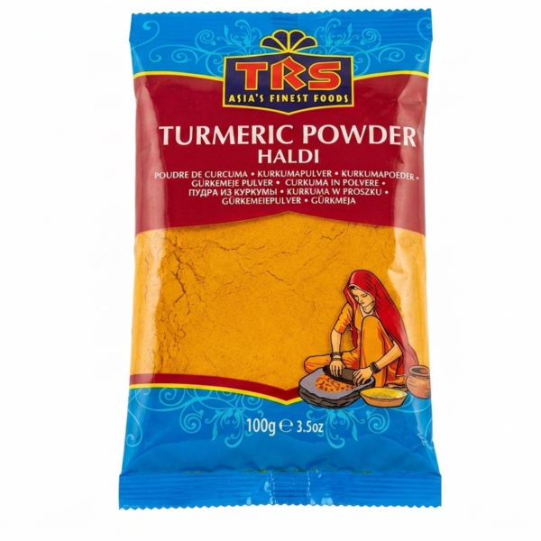 TRS TURMERIC POWDER 100g - Kurkumapulver (Turmeric Powder), Marke TRS