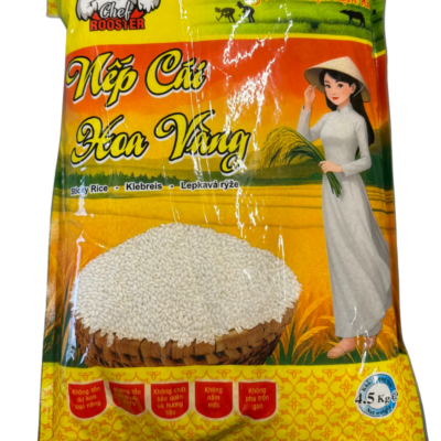 CHEF ROOSTER STICKY RICE GAO NEP - Gạo nếp cao cấp (4.5kg)