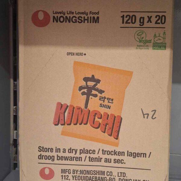KIMCHI SHIN 20×120g  KARTON