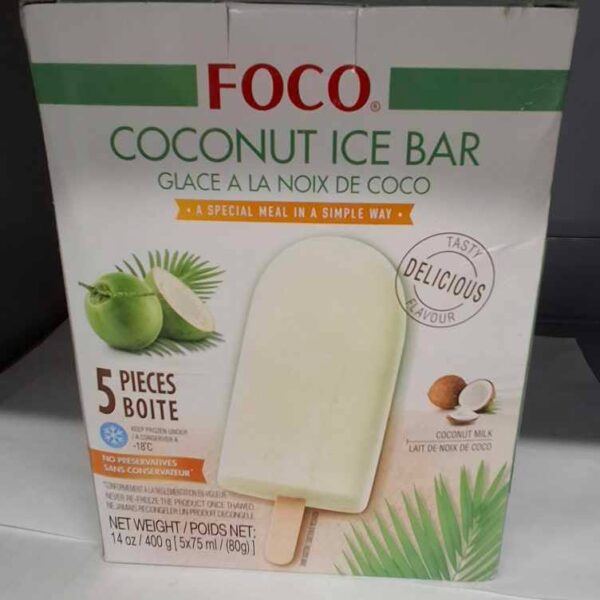 FOCO COCONUT ICEBAR 400g